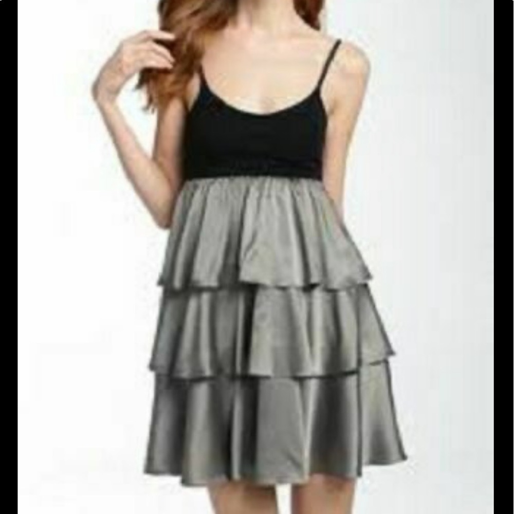 Theory size small black/pewter dress